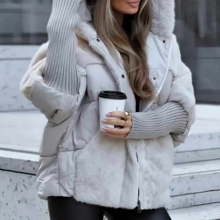 Lucy | cosy layered winter coat