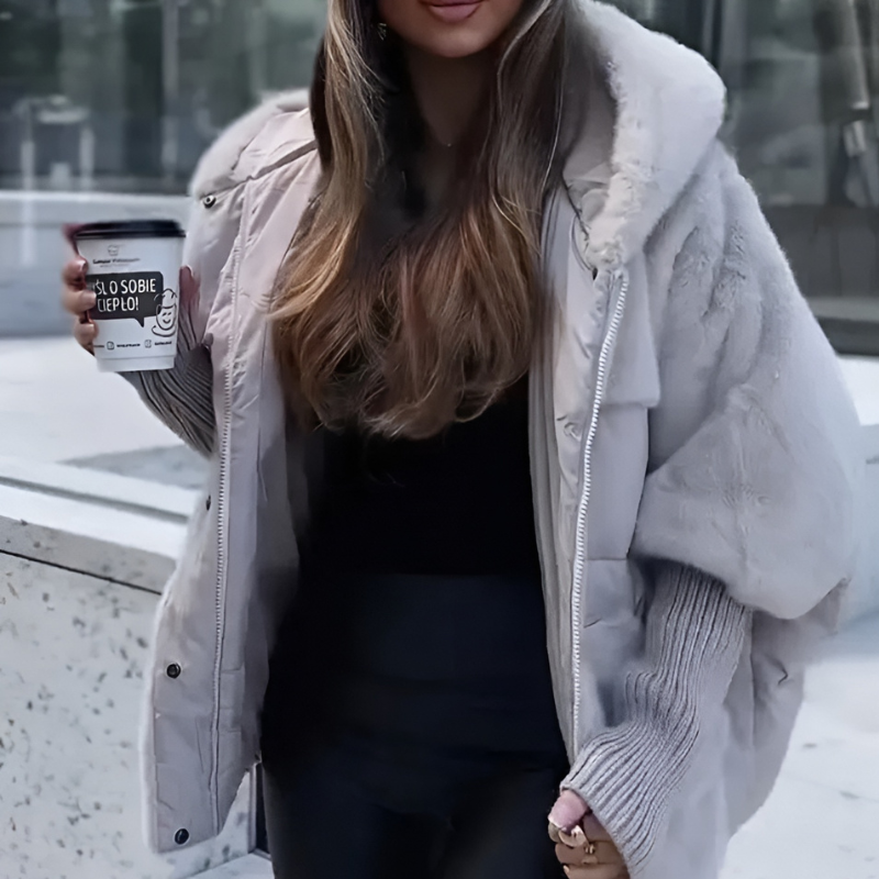 Lucy | cosy layered winter coat